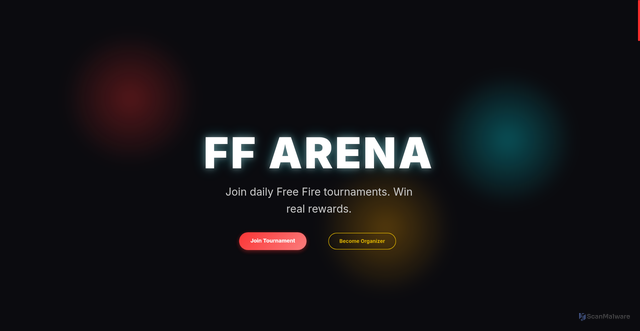 Security scan screenshot of https://playffarena.vercel.app/