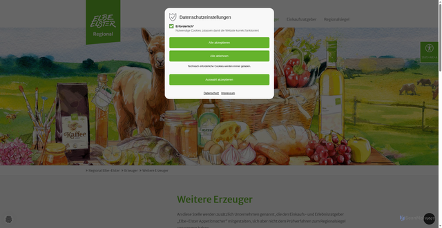 Security scan screenshot of https://update-regional-elbe-elster.contao24.de/erzeuger/weitere-erzeuger.html