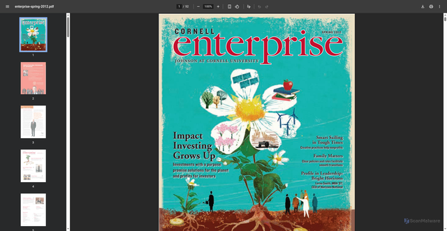 Security scan screenshot of https://www.johnson.cornell.edu/wp-content/uploads/sites/3/2020/02/enterprise-spring-2012.pdf
