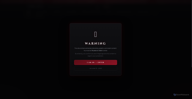 Security scan screenshot of https://gore.best/forgot