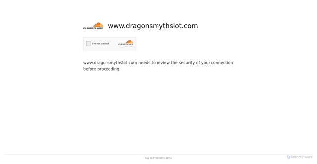 Security scan screenshot of https://dragonsmythslot.com