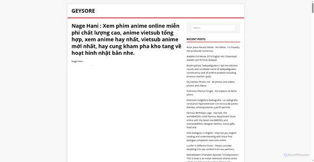 Security scan screenshot of https://resoyek.pages.dev/posts/nage-hani