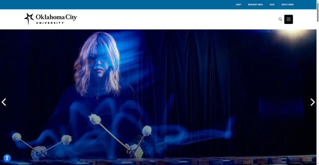 Security scan screenshot of https://www.okcu.edu/