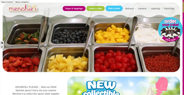 Security scan screenshot of https://www.menchies.com/