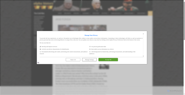 Security scan screenshot of https://alphahistory.com/coldwar/jane-fonda/