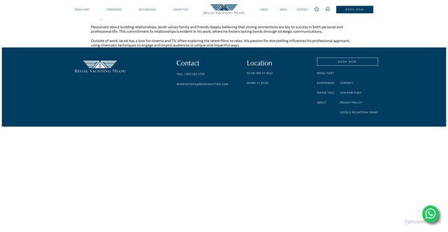 Security scan screenshot of https://regalyachtingmiami.com/team/jacob-bard/