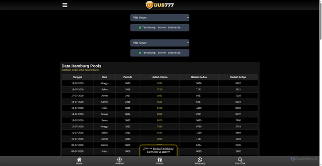 Security scan screenshot of https://xn--p6caiamvb1f4b4dbbgn6a0b9cs8ggz0cmfq3e5a7cyjvj.net/mobile/data/hamburgpools?m=49