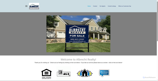Security scan screenshot of http://deckerville-mi.gov/