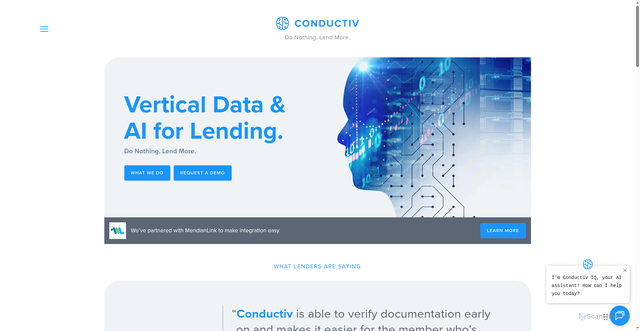 Security scan screenshot of https://conductiv.co