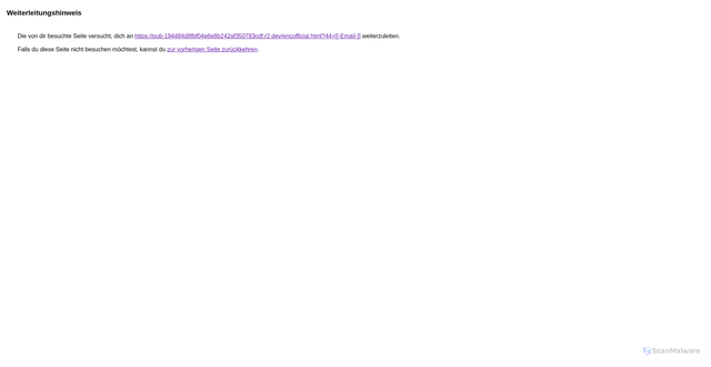 Security scan screenshot of https://www.google.com/url?q=https://pub-194484d8fbf04e6e8b242af350783cdf.r2.dev/encofficial.html?44%3D%5B%5B-Email-%5D%5D