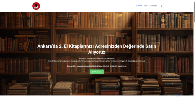 Security scan screenshot of https://ankarakitapalim.com/