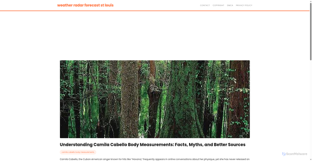 Security scan screenshot of https://orbitmodernvision-dpct9bo8euiy.edgeone.app/camila-cabello-body-measurements.html
