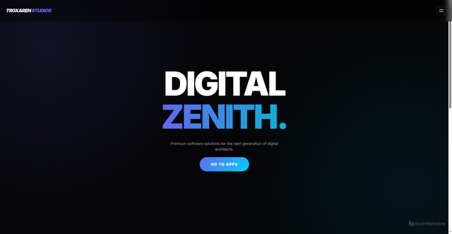 Security scan screenshot of https://troxaren-studios-b0v5tx2ydw.edgeone.app/