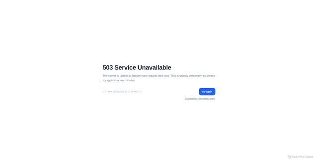 Security scan screenshot of https://sustainabletech.se