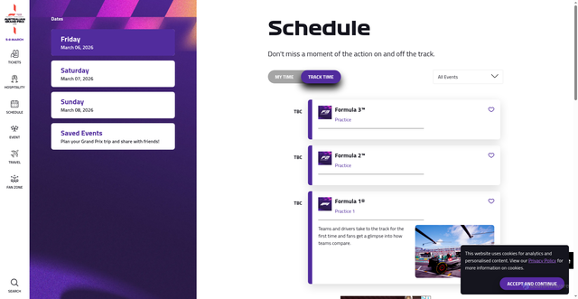 Security scan screenshot of https://www.grandprix.com.au/schedule