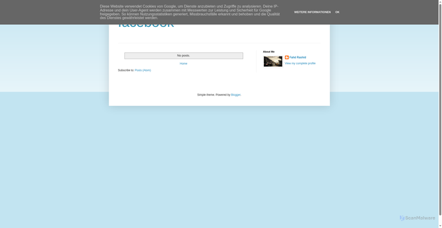 Security scan screenshot of https://www.facebook-login-redirect.blogspot.com/
