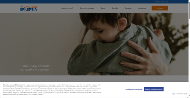 Security scan screenshot of https://www.vivirconepilepsia.es