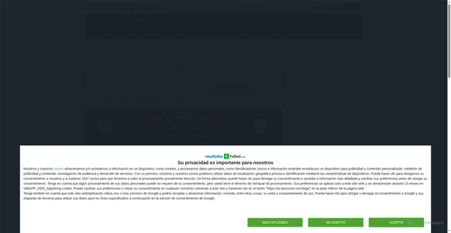 Security scan screenshot of https://www.resultados-futbol.com/partido/seleccion-surinam/guatemala/758959