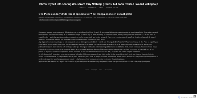 Security scan screenshot of https://dietplancityhugo-yizna5vpb1.edgeone.app/18566-one-piece-cundo-y-dnde-leer-el-episodio-1077-del-manga-online-en-espaol-gratis.html