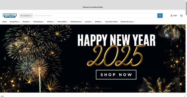 Security scan screenshot of https://furnitureoutletwacotx.com