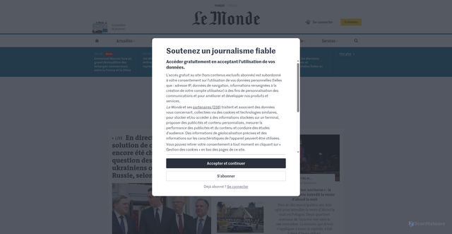 Security scan screenshot of https://71441996.consignes-lockerpickup.com/