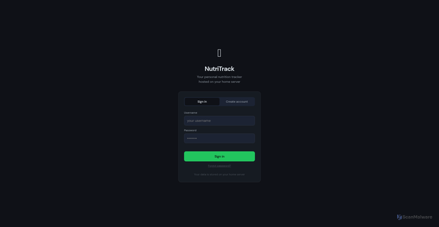 Security scan screenshot of https://nutritrack-owt.pages.dev/
