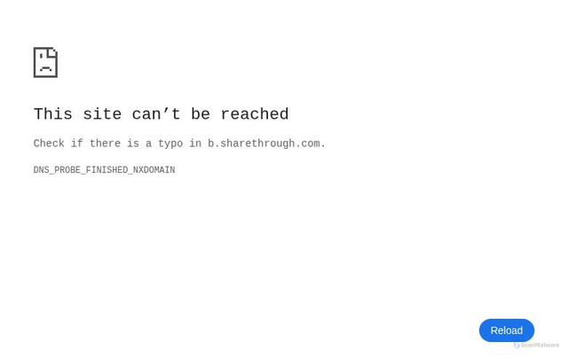 Security scan screenshot of https://b.sharethrough.com/