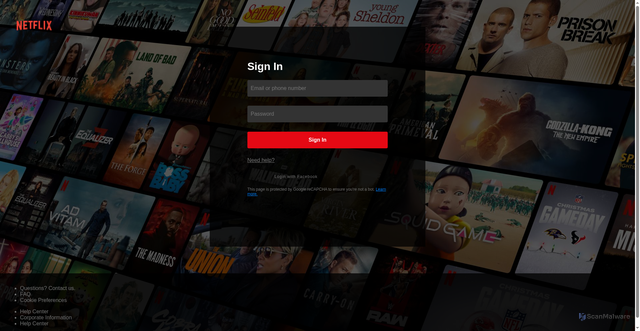 Security scan screenshot of https://lohndcresxzawe.z5.web.core.windows.net/