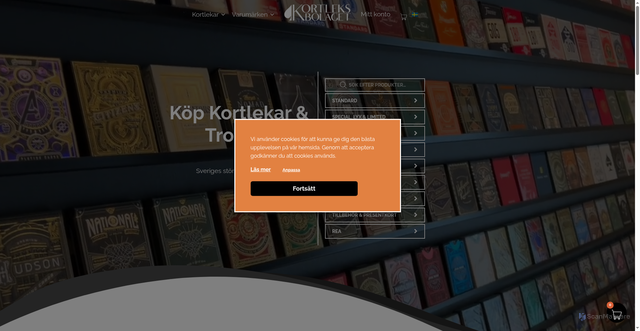 Security scan screenshot of https://kortleksbolaget.se