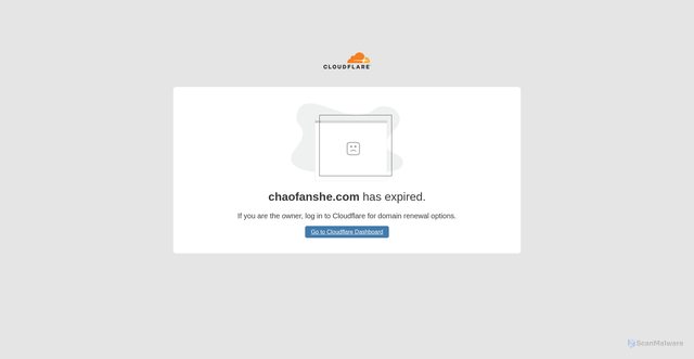 Security scan screenshot of https://chaofanshe.com