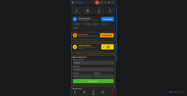 Security scan screenshot of api.open-meteo.com