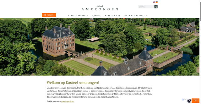 Security scan screenshot of https://kasteelamerongen.nl