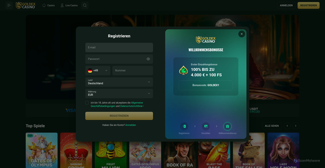 Security scan screenshot of https://cohoots.co.uk/reg/
