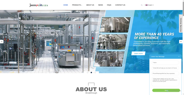 Security scan screenshot of https://jumpfruits.com