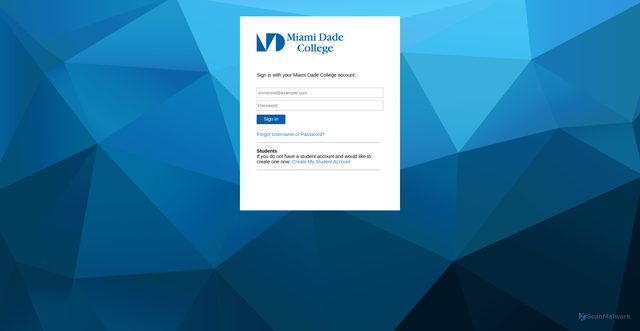 Security scan screenshot of https://mdc.campus.eab.com