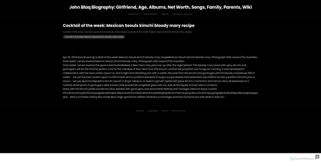 Security scan screenshot of https://teespringshophugo-0m17euibfp.edgeone.app/18115-cocktail-of-the-week-mexican-seouls-kimchi-bloody-mary-recipe.html