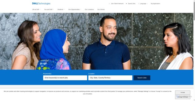 Security scan screenshot of https://jobs.dell.com/en/job/singapore/senior-engineer-service-delivery-i7/375/89861095120