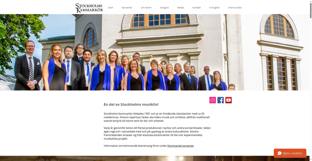 Security scan screenshot of https://stockholmskammarkor.se
