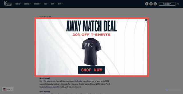 Security scan screenshot of https://bayfc.com/articles/notes-and-numbers-20251009/