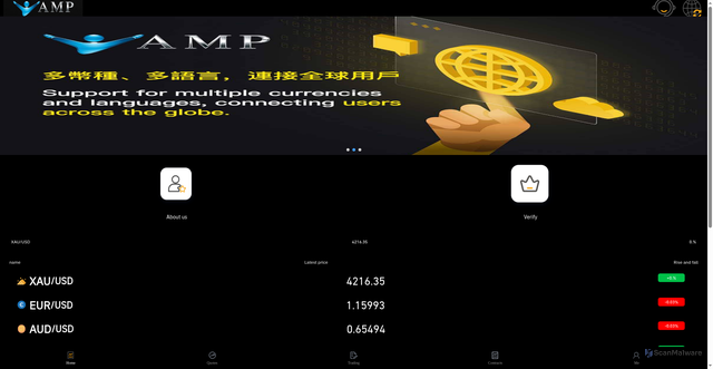 Security scan screenshot of https://982vv.xyz/