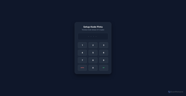 Security scan screenshot of https://doorcode-r6958mww79.edgeone.app/