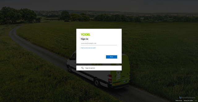Security scan screenshot of https://yodel.ivalua.app