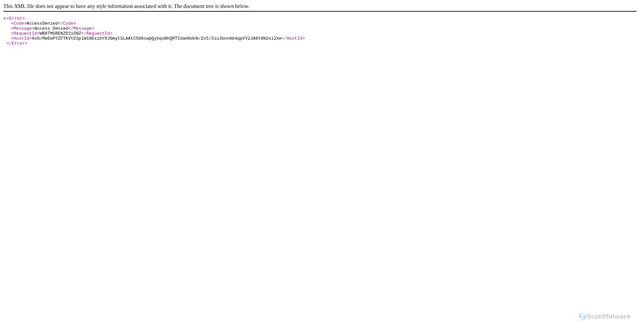 Security scan screenshot of https://a6089398316433408.cdn.optimizely.com