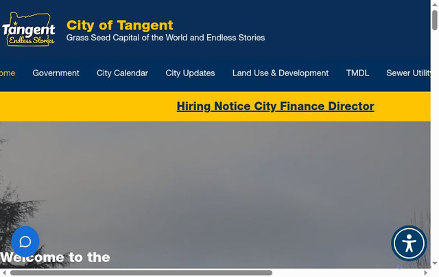 Security scan screenshot of https://www.tangentor.gov/