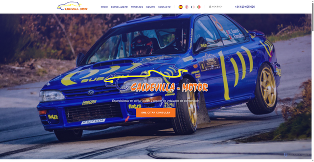 Security scan screenshot of http://caldevillamotor.com/
