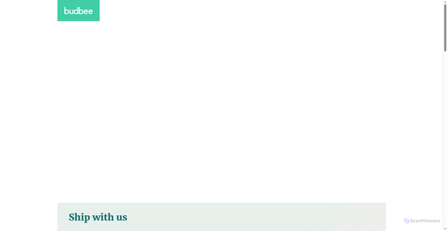 Security scan screenshot of https://budbee.com