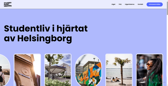 Security scan screenshot of https://studenthusetunionen.se