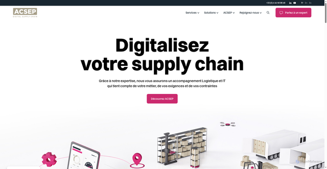 Security scan screenshot of https://acsep.cloud