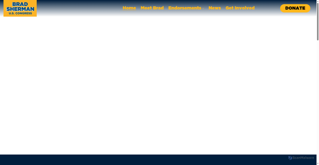 Security scan screenshot of https://www.bradsherman.com/
