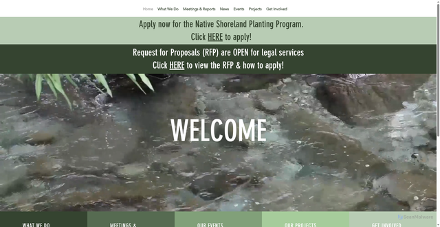 Security scan screenshot of https://www.cannonriverwatershedmn.gov/